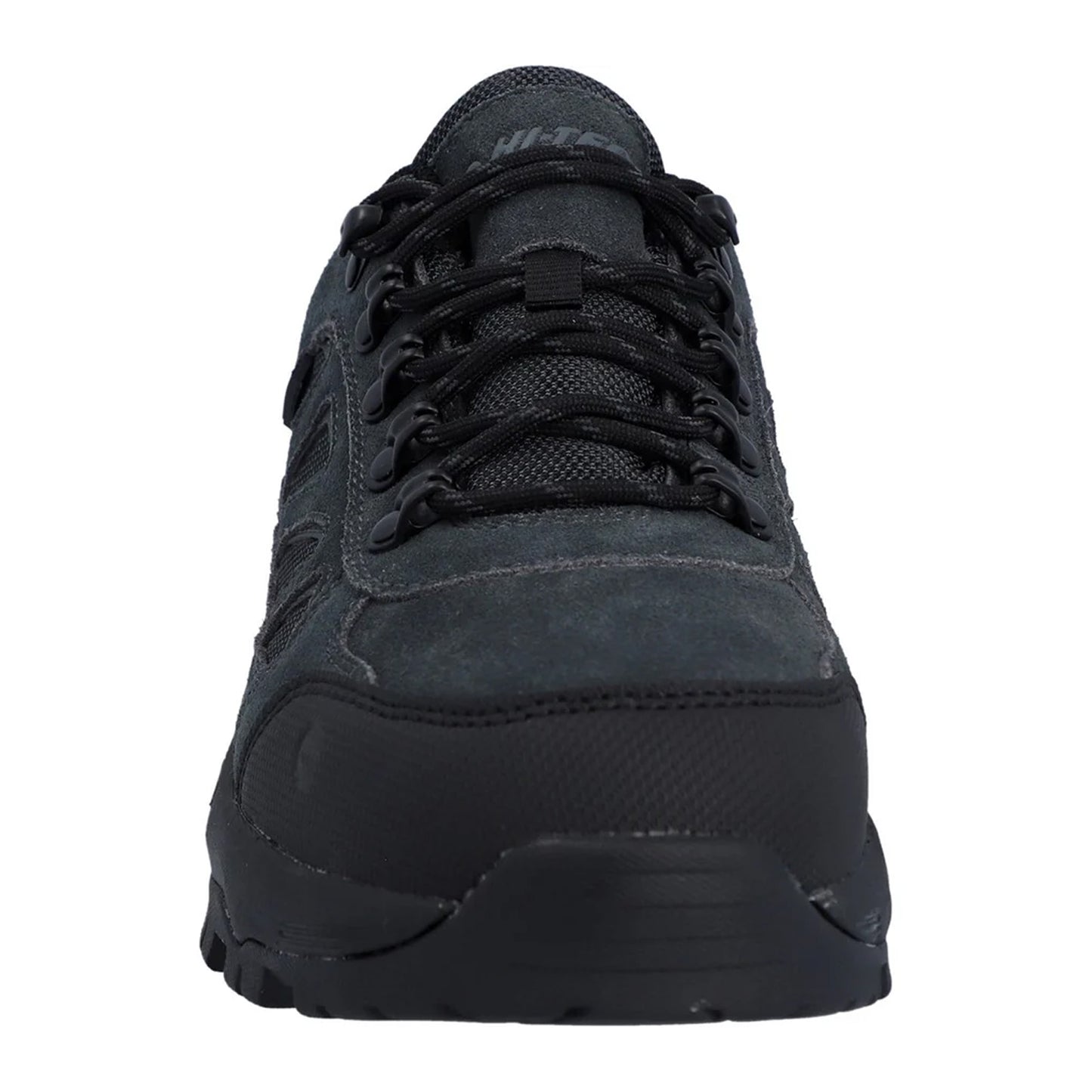 Charcoal-Black - Pack Shot - Hi-Tec Mens Bandera Expedition Suede Low Walking Shoes