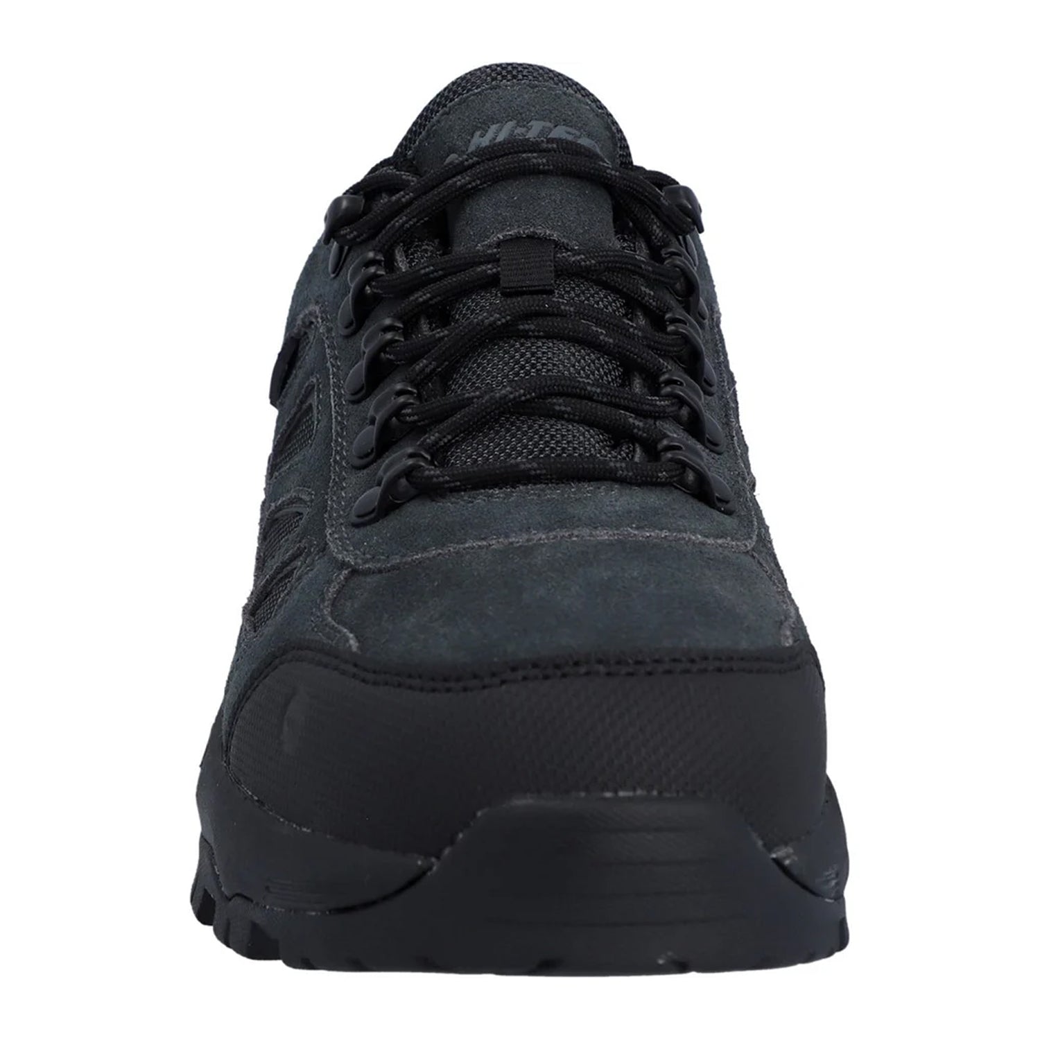 Charcoal-Black - Pack Shot - Hi-Tec Mens Bandera Expedition Suede Low Walking Shoes