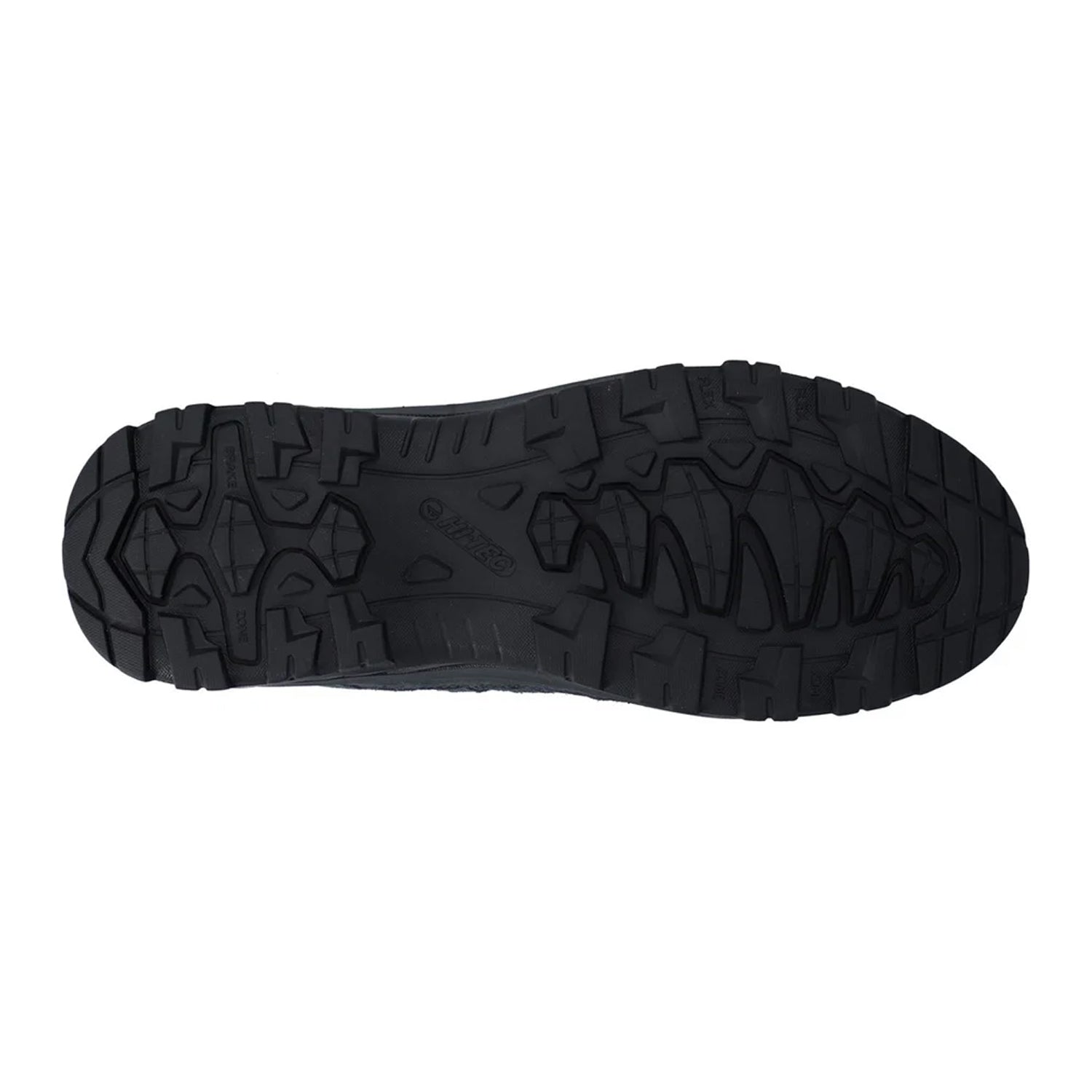 Charcoal-Black - Close up - Hi-Tec Mens Bandera Expedition Suede Low Walking Shoes