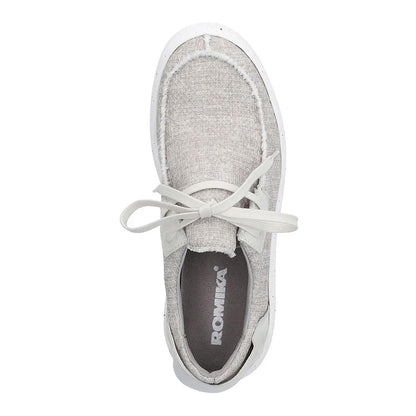 Beige - Pack Shot - Josef Seibel Womens-Ladies Helsinki Leather Trainers