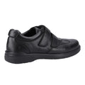Black - Back - Hush Puppies Mens Magnus Leather Loafers