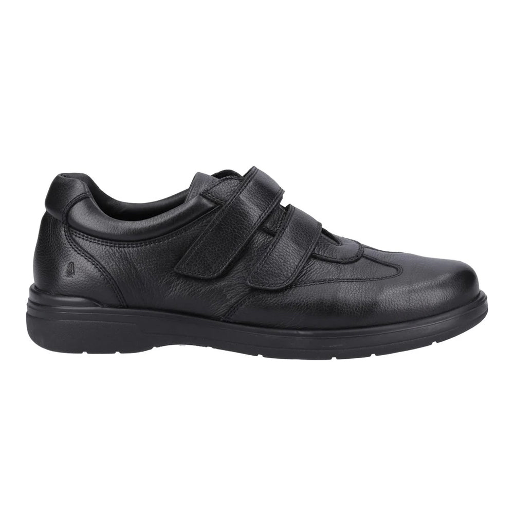 Black - Lifestyle - Hush Puppies Mens Magnus Leather Loafers