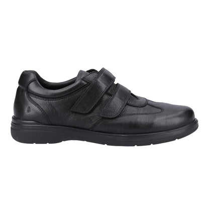 Black - Lifestyle - Hush Puppies Mens Magnus Leather Loafers