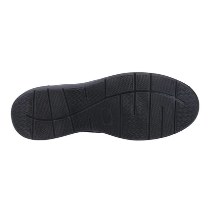 Black - Pack Shot - Hush Puppies Mens Marco Lace Up Shoes