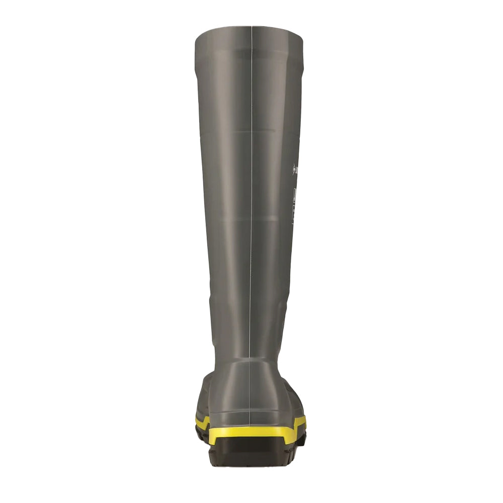 Dark Grey - Back - Dunlop Unisex Adult Metguard Wellington Boots