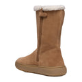 Whisky - Pack Shot - Geox Womens-Ladies J Theleven Suede Waterproof Calf Boots