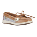 Peanut - Front - Sperry Womens-Ladies Angelfish Leather Boat Shoes