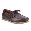 Brown - Front - Sperry Mens Tacoma Leather Boat Shoes