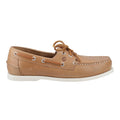 Camel - Side - Sperry Mens Tacoma Leather Boat Shoes