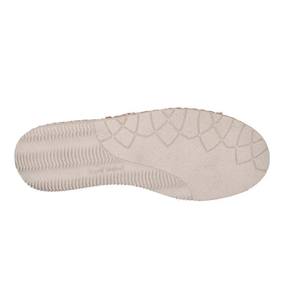 Nude - Side - Josef Seibel Womens-Ladies Sofie Nubuck Slip-on Shoes