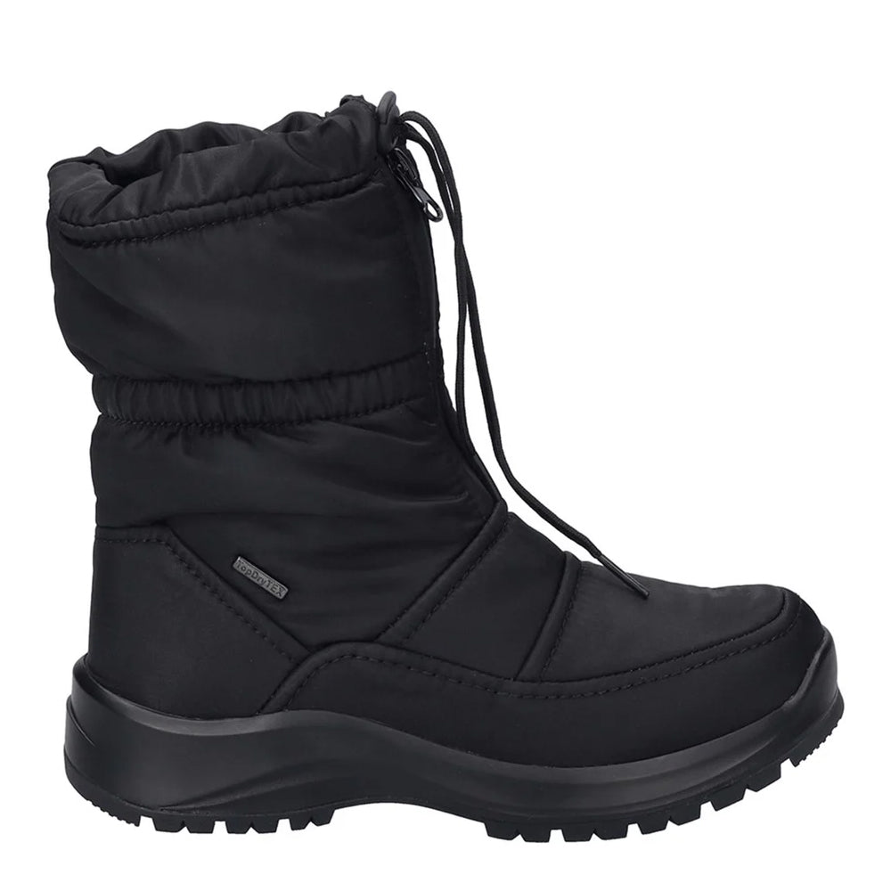 Black - Side - Josef Seibel Womens-Ladies Colorado 58 Calf Boots