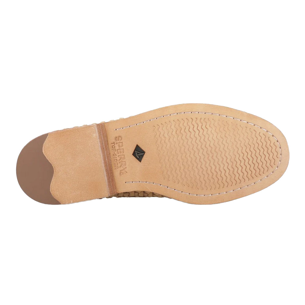 Tan - Pack Shot - Sperry Mens Gold Cup Leather Penny Loafers
