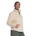 Natural - Side - Skechers Womens-Ladies Sherpa Jacket