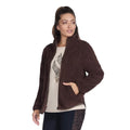 Coffee - Lifestyle - Skechers Womens-Ladies Sherpa Jacket