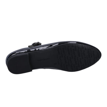 Black Patent - Lifestyle - Hush Puppies Womens-Ladies Melissa Leather Mary Janes