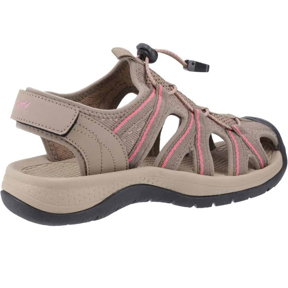 Taupe-Pink - Lifestyle - Cotswold Womens-Ladies Upton Sandals