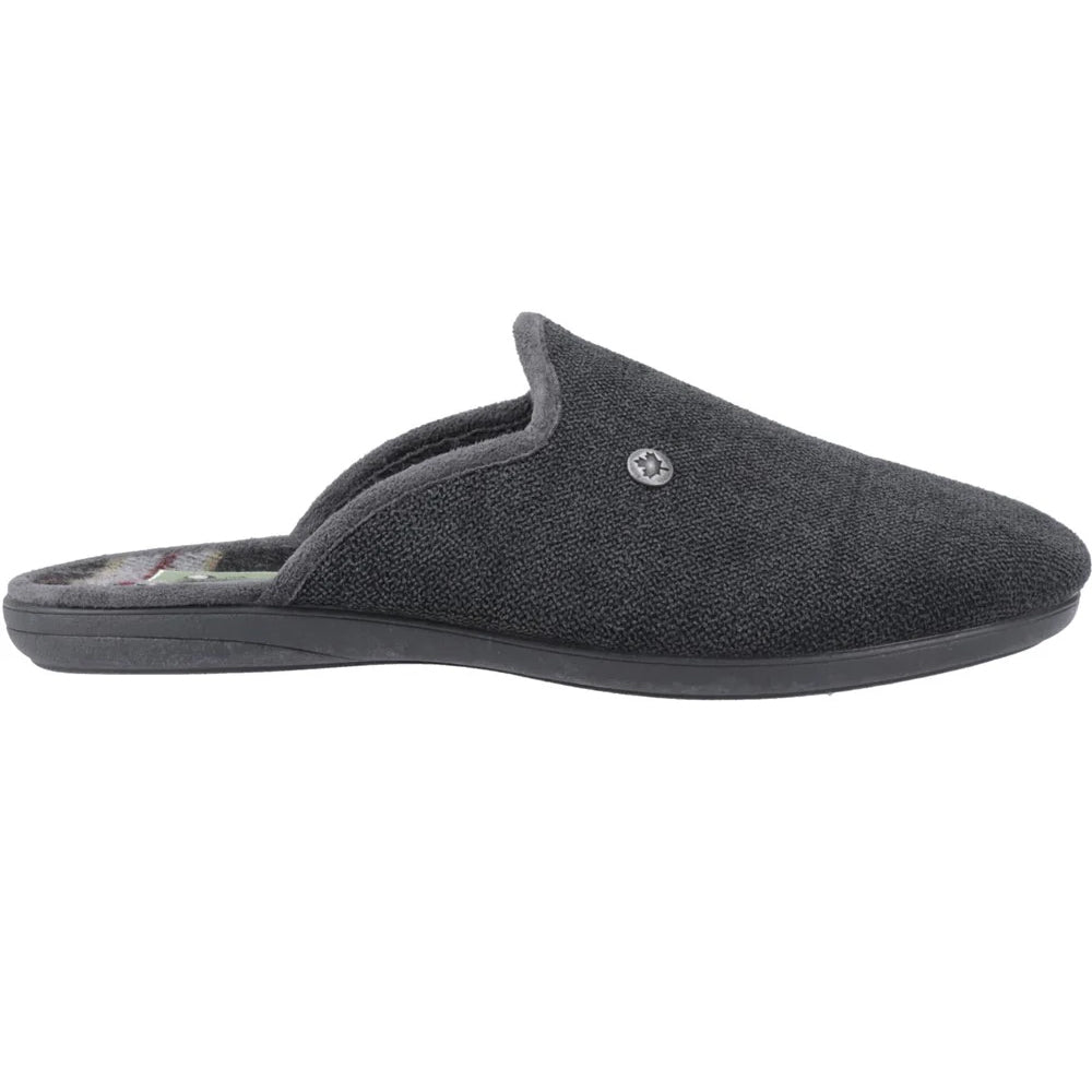 Blue - Side - Cotswold Mens Spelsbury Slippers