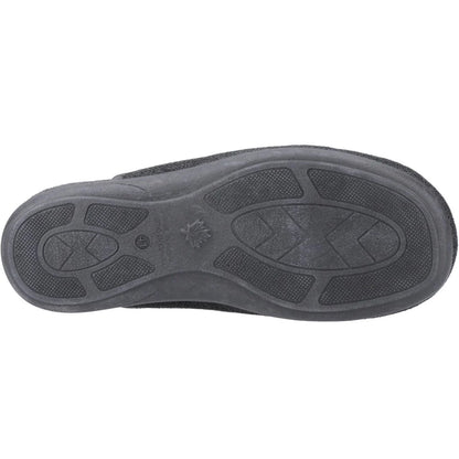 Blue - Back - Cotswold Mens Spelsbury Slippers