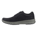 Black - Lifestyle - Hush Puppies Mens Nelson Leather Lace Up Trainers