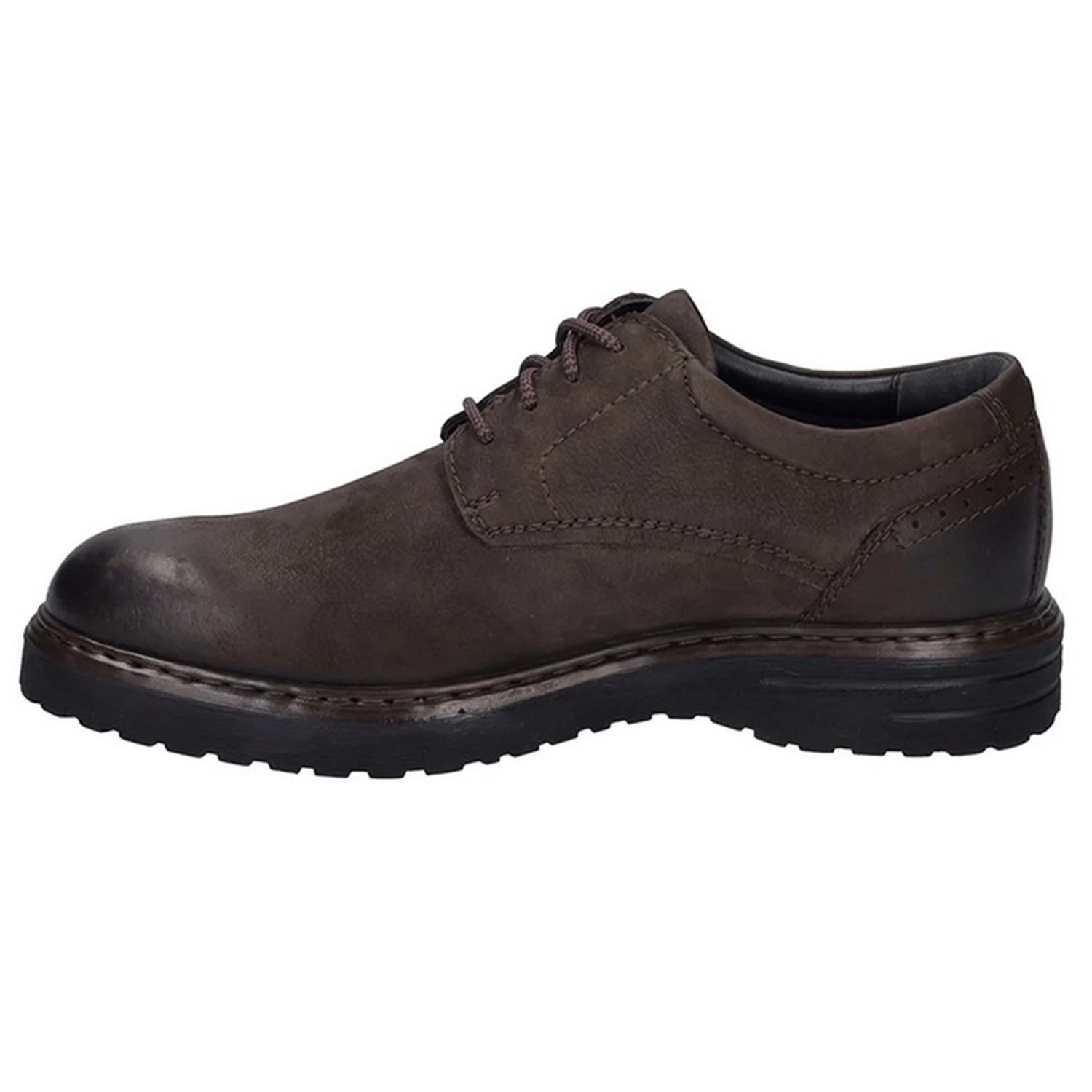 Brown - Lifestyle - Josef Seibel Mens Erroll 50 Leather Trainers