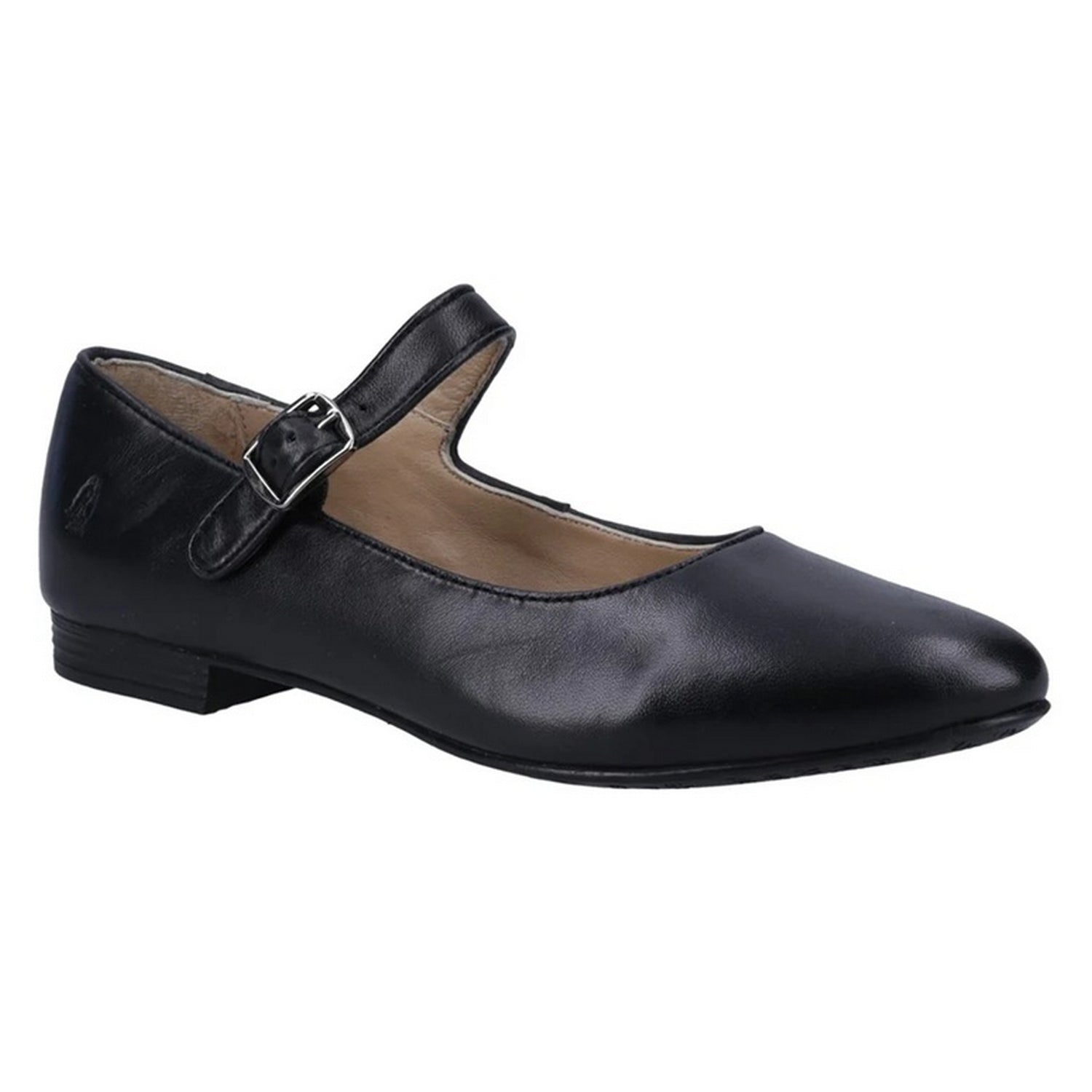 Black - Front - Hush Puppies Womens-Ladies Melissa Leather Mary Janes