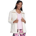 Off White - Lifestyle - Skechers Womens-Ladies Go Snuggle Jacket