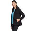 Black - Side - Skechers Womens-Ladies Go Snuggle Jacket