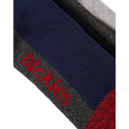 Multicoloured - Side - Dickies Workwear Unisex Adult Cushioned Socks (Pack of 5)