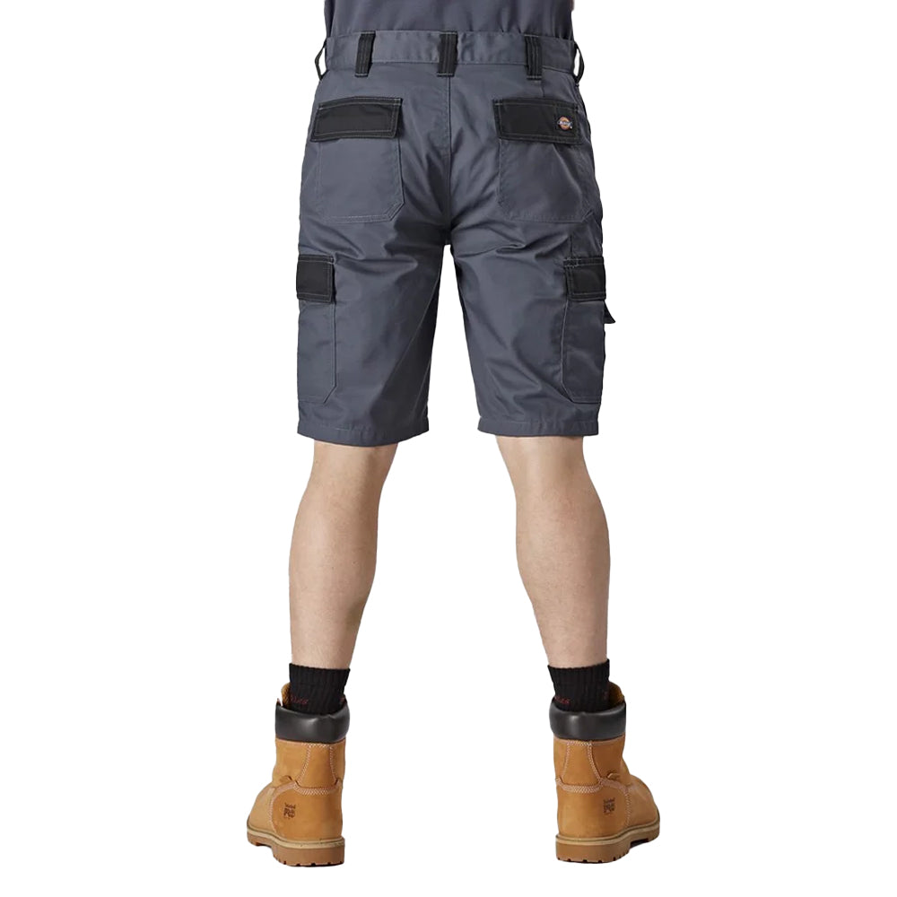 Black-Slate Grey - Pack Shot - Dickies Workwear Mens Shorts