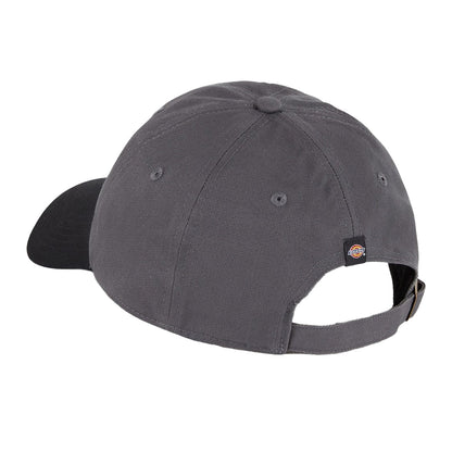 Graphite - Back - Dickies Workwear Unisex Adult Colour Block Cotton Twill Everyday Baseball Cap