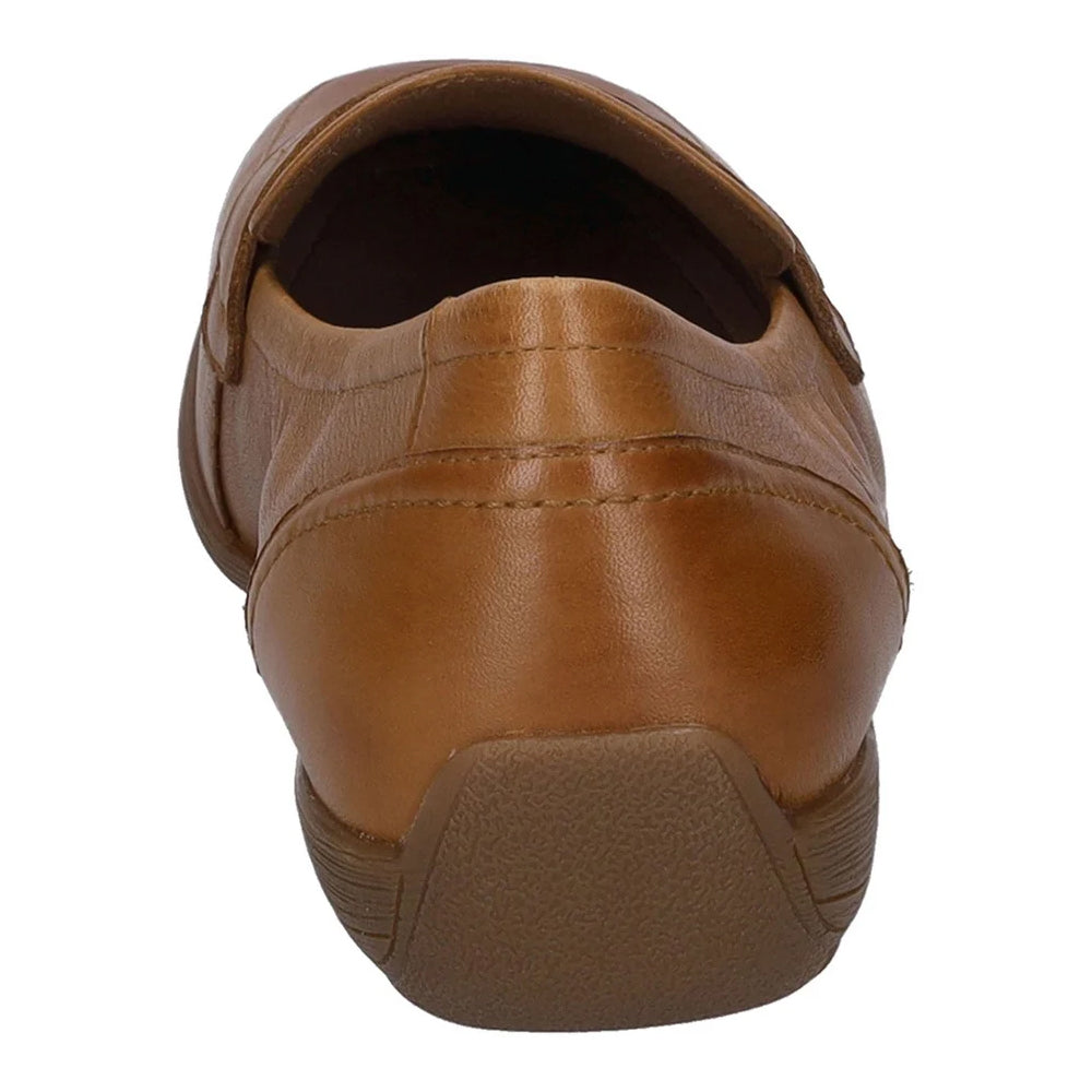 Camel Brown - Back - Josef Seibel Womens-Ladies Fenja 22 Leather Loafers