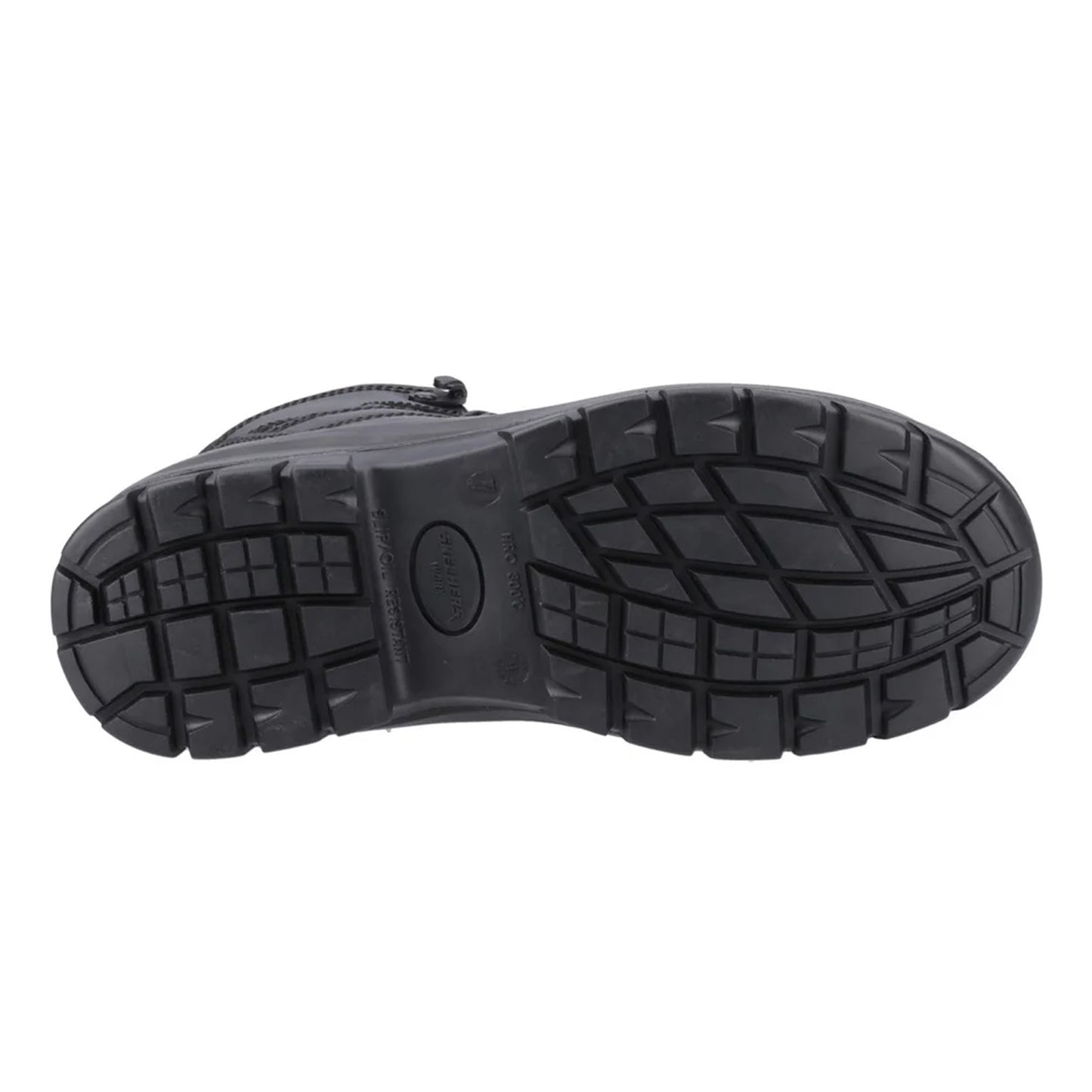 Black - Pack Shot - Skechers Mens Trophus Kilram Leather Wear to Work Safety Boots