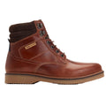 Chestnut - Side - Base London Mens Bradley Leather Ankle Boots