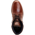Chestnut - Lifestyle - Base London Mens Bradley Leather Ankle Boots