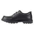 Black - Side - CAT Lifestyle Mens Colorado Leather Moc Toe Shoes