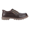 Dark Brown - Lifestyle - CAT Lifestyle Mens Colorado Leather Moc Toe Shoes