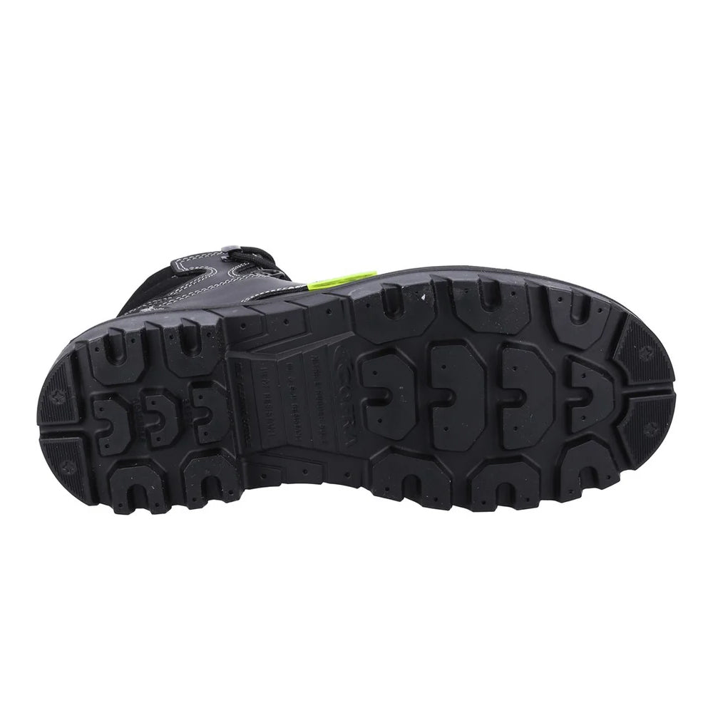Black - Lifestyle - Cofra Mens Darwen Leather Safety Boots