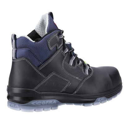 Black-Blue - Back - Cofra Unisex Adult Funk Safety Boots
