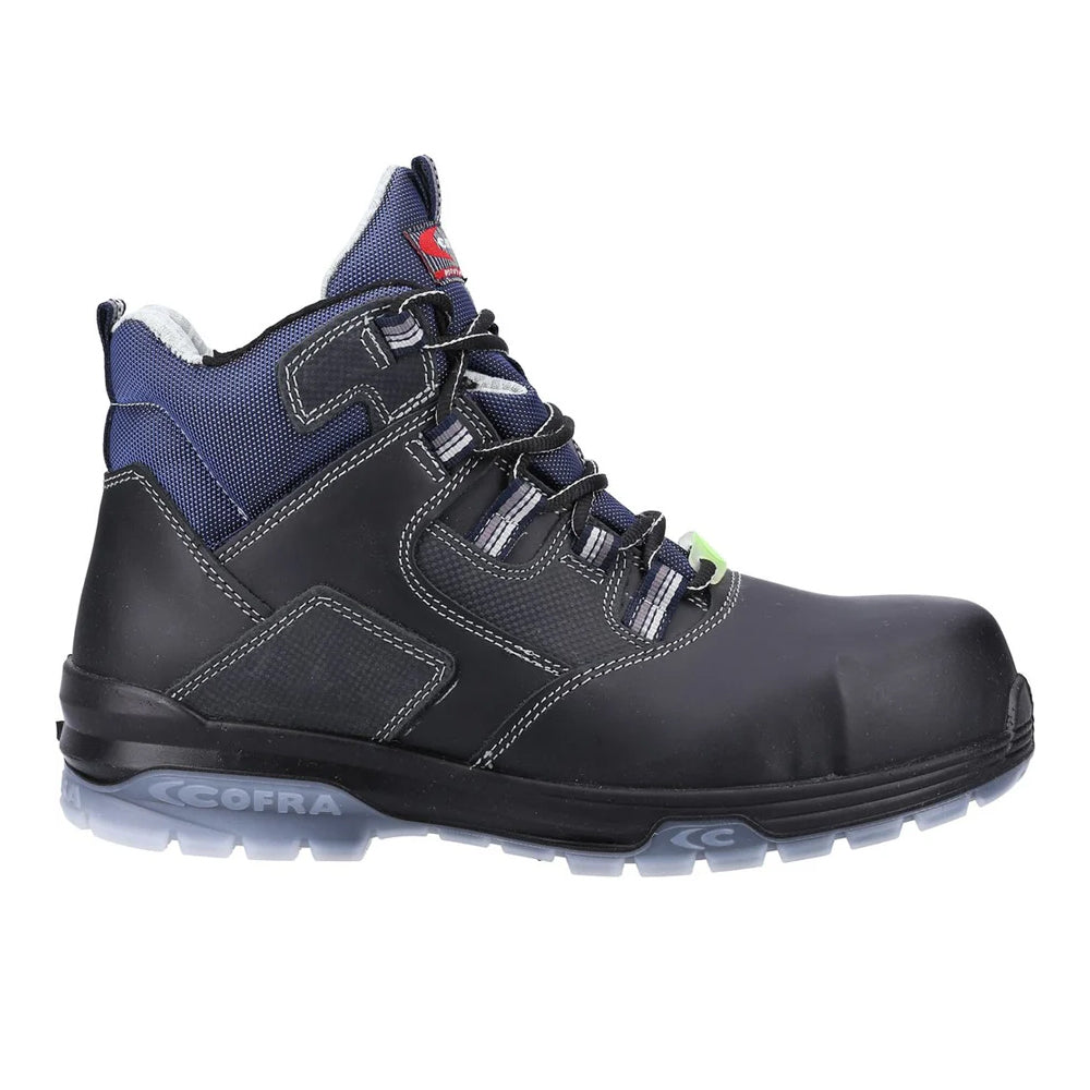 Black-Blue - Side - Cofra Unisex Adult Funk Safety Boots