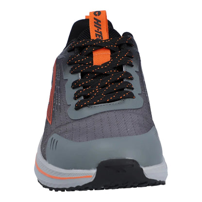 Black-Quiet Shade - Front - Hi-Tec Mens Santorini Trainers