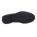 Black - Side - Hush Puppies Mens Justin Leather Chelsea Boots
