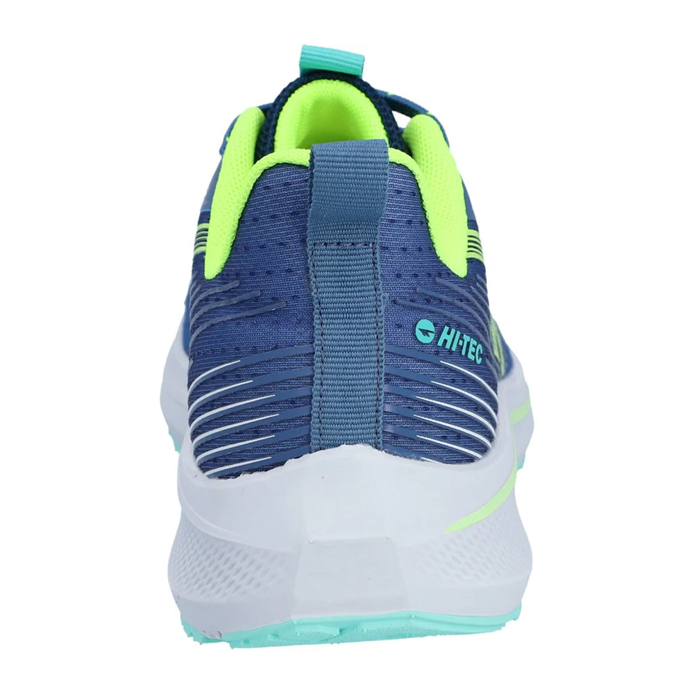Estate Blue-Moonlight Blue - Back - Hi-Tec Womens-Ladies Santorini Trainers