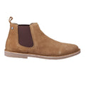 Cognac - Side - Jack And Jones Mens Bravo Suede Chelsea Boots