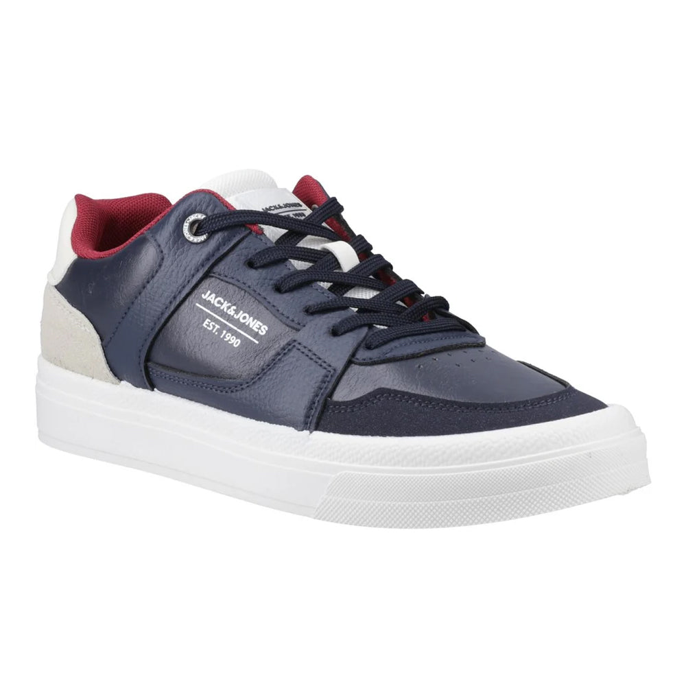Navy Blazer - Front - Jack And Jones Mens Barton Combo Trainers