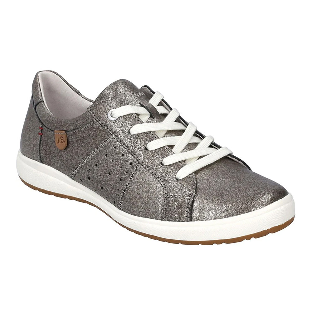 Silver Platinum - Pack Shot - Josef Seibel Womens-Ladies Caren Trainers
