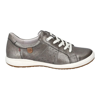 Silver Platinum - Side - Josef Seibel Womens-Ladies Caren Trainers