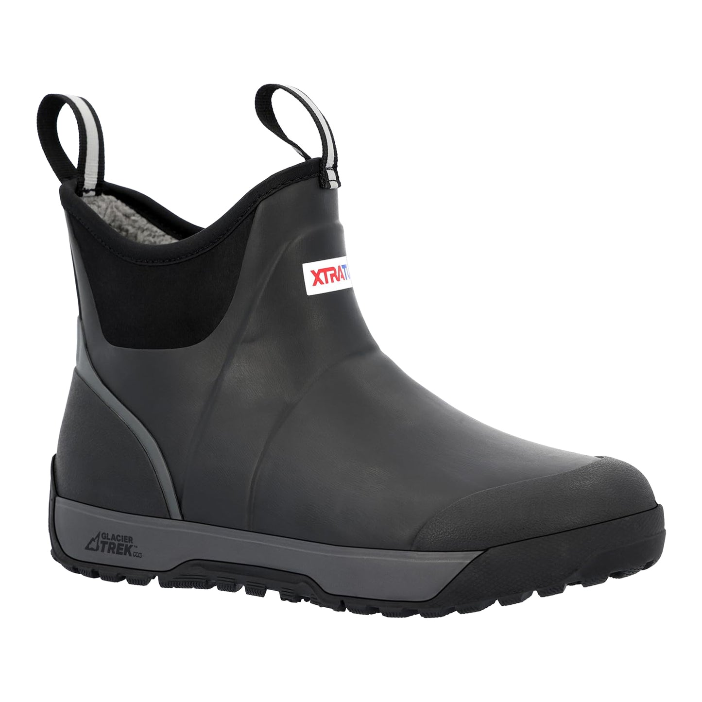 Black - Front - Xtratuf Mens Rubber Ankle Snow Boots