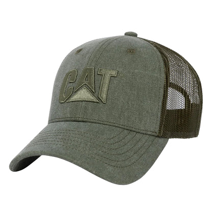 Marshland - Front - CAT Lifestyle Cotton Trucker Cap
