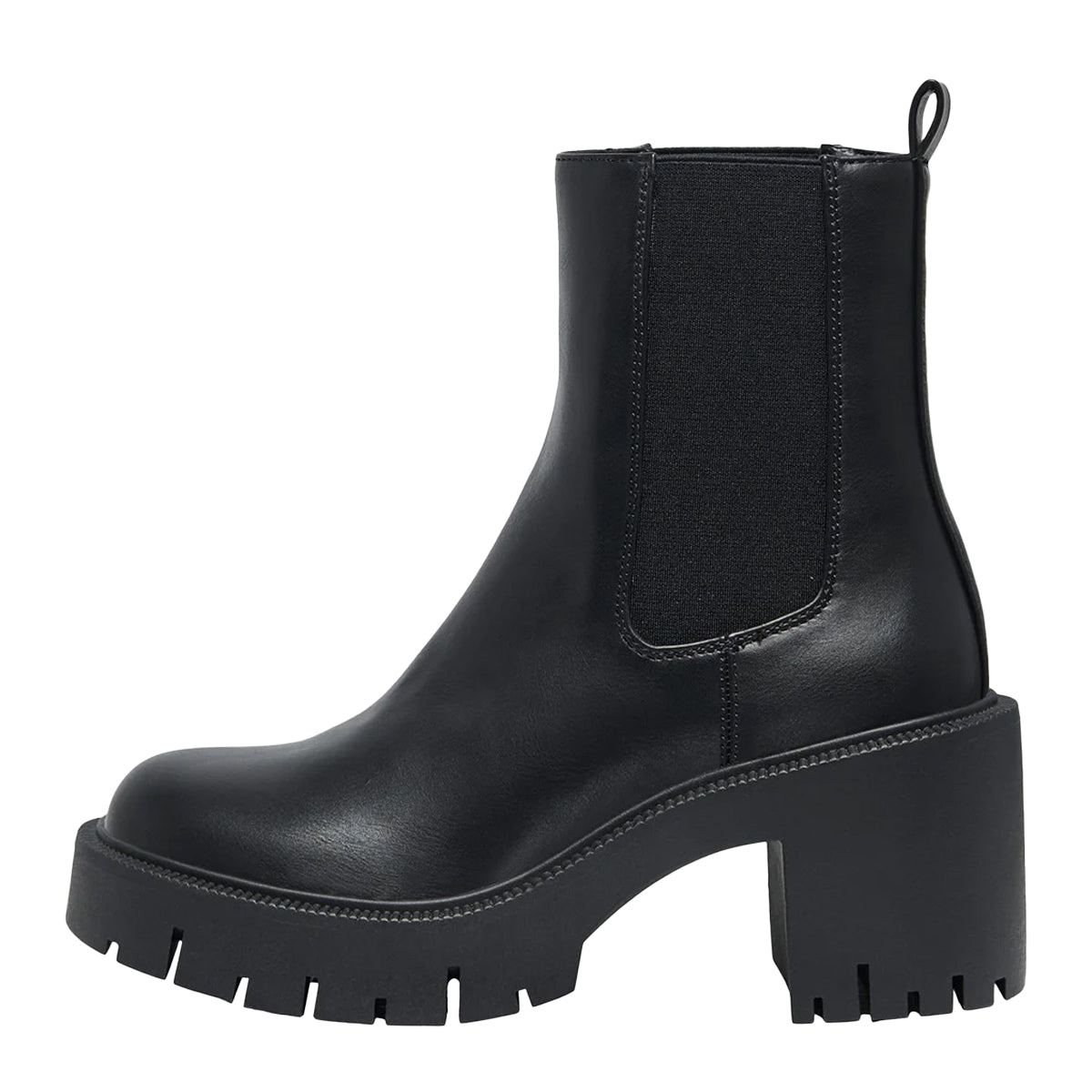Black - Side - Only Womens-Ladies Bluebell-1 Chelsea Boots