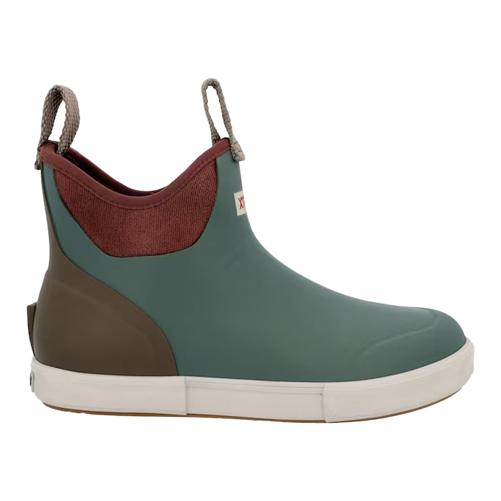 Vintage Sage Green - Lifestyle - Xtratuf Womens-Ladies Vintage Ankle Deck Boots